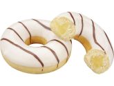 Gefüllter Vanille-Creme-Donut