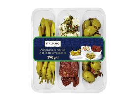 Antipastiteller · Gefüllt, eingelegt