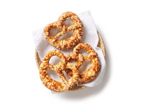 Käse-Laugenbrezel