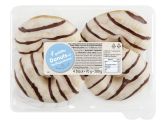 Vanille Donut gefüllt, 4er