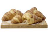 Cornetto con prosciutto e form.