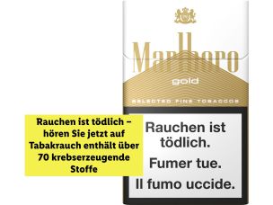 Marlboro Gold Box .