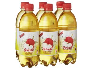 Succo di mela con acqua