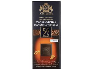 Chocolat Noir orange et amande