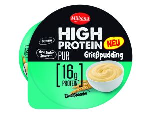 High Protein budino di semolino