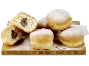 Mini Berliner al cioccolato