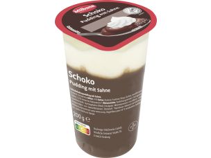 Pudding mit Rahm