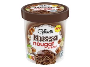 Nussa nougat Eisbecher