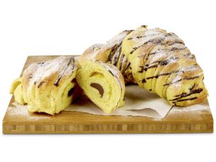 Brioche Croissant al cioccolato