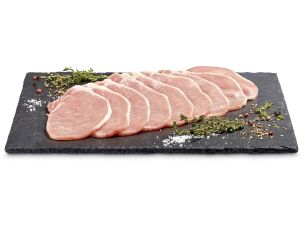 Steaks du filet de porc