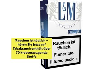 L&M Fine Cut Blue Label Box