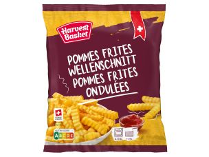 Pommes frites ondulées