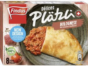 Findus Plätzli Bolognese