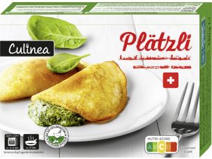 Plätzli Spinat