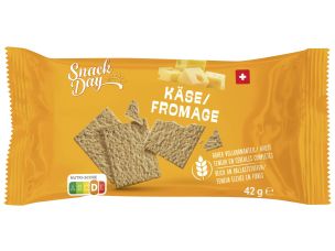 Cracker mit Käse